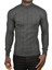 Slim Fit Likralı Tüylenme Yapmayan Yarım Balıkçı Çizgili Triko Yarım Boğazlı Kazak 2505503 2