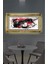 Kanvas Soyut Kadın LED Işıklı Rustik Tablo 96 x 56 cm 2