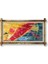 Kanvas Soyut LED Işıklı Rustik Tablo 96 x 56 cm 1