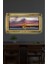 Kanvas Kız Kulesi LED Işıklı Rustik Tablo 66 x 45 cm 2