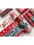 Xmas Washi Tape / Yılbaşı Temalı Kağıt Bant 8 Adet Özel Kutusunda 1