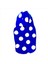 Mega Dots Blue Yağmurluk Kapşonlu Köpek Yağmurluğu 2