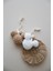 Teddy Moon Beyaz Souris Emzik Askısı 4