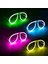 3 Adet Vıp Deluxe Kalite Glow Gözlük Neon Gözlük Işıklı Gözlük Fosfor Gözlük Vıp Glow Stick Gözlük 3