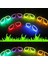 3 Adet Vıp Deluxe Kalite Glow Gözlük Neon Gözlük Işıklı Gözlük Fosfor Gözlük Vıp Glow Stick Gözlük 5