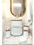 Tekno Trust Lüks 6'lı Banyo Seti - Metal Standlı Tuvalet Wc Kağıtlık 1
