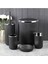 Black 5 Parça Banyo Aksesuar Seti - Siyah FMA04760 1