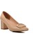Bej Cilt Kadın Topuklu Ayakkabı 1