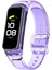 Samsung Galaxy Fit 2 (SM-R220) Uyumlu Renkli Şeffaf Silikon Kordon Kayış 1