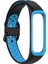 Samsung Galaxy Fit 2 (SM-R220) Uyumlu Delikli Çift Renkli Silikon Kordon Kayış 1