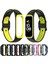 Samsung Galaxy Fit 2 (SM-R220) Uyumlu Delikli Çift Renkli Silikon Kordon Kayış 2