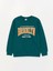 Lcw Kids Yeşil Bisiklet Yaka Baskılı Uzun Kollu Erkek Çocuk Sweatshirt 1