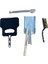 Mangal Set 4'lü Barbekü Maşası - Yelpaze - Tel Fırça - Kürek 1