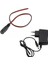 12V 1A Modem ve Arduino Uyumlu Priz Tipi Adaptör ve Güç Soketi 2.1mm Dc Barrel Dişi Jack Kablosu 2