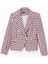 Ekose Kadın Tüvit Blazer CEKET_8684681919060_L 5