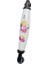 Beyaz Porselen Kulp Antik Ayak Çiçekli 96 mm - 5 Adet 4