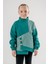 Kız Çocuk Önü Düğmeli Sweatshirt G4521 2
