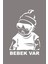 Arabada Bebek Var Araba Sticker Oto Sticker 18X12 cm 1