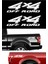 4x4 Off Road Sticker Oto Araba Sticker 40 x 13 cm (2 Adet) 1