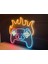 Neon LED Duvar Dekoratif Aydınlatma -Gamer,oyun Kol, 50x50CM- 4