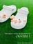 Crocs Terlikler Için Oje Sürülebilir Eğlenceli Parmak Seti - Crocs Charm - Rozet 1