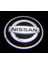 Nissan Araçlarına Kapı Altı LED Logo Mesafe Sensörlü Yeni Nesil 1