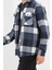 Moda Gömlek Yaka Ekose Uzun Kol Regular Fit Çift Cepli Kışlık Kareli Ekose Oduncu Ceket Gömlek 2