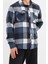 Moda Gömlek Yaka Ekose Uzun Kol Regular Fit Çift Cepli Kışlık Kareli Ekose Oduncu Ceket Gömlek 3