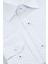 Moda Gömlek Yaka Geometrik Uzun Kol Slim Fit Desenli Erkek Klasik Smart Gömlek 2