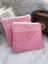 Dantel Detaylı Makyaj Çantası Pembe 18*13 cm 1