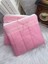 Dantel Detaylı Makyaj Çantası Pembe 18*13 cm 3