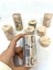 4'lü Retro Washi Tape Sticker/ Bant (4 Adet Farklı Ölçülerde) 4