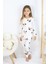 Kız Çocuk Interlok Kumaş Orta Kalınlıkta Pamuklu Pijama Takımı 1