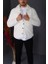 Peluş Ceket Beyaz 2