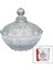 Büyük - Desenli - Cam Şekerlik (4767) - MCT8182-3964 1
