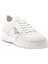 19557 Yüksek Confort Deri Spor Ayakkabı Kırık Beyaz 2