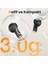 AUT209 Tws Şeffaf Bluetooth Kulaklık - Kablosuz - Şarj Kutulu - Ios ve Android Uyumlu - Dokunmatik Kontrol - Black 4