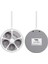 4'lü 2 Usb'li Anahtarlı 1.5 Metre Grup Priz VE-G604YU (4767) - MCT1291-1708 2