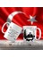 Asil Hediyelik Mustafa Kemal Atatürk Masasında Kitap Okuyor- Atatürk'ün Sözleri -Kupa Bardak 1