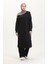 Iki Iplik Tunik Pantolon Ikili Takım 0549-05 Siyah 2