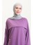 Iki Iplik Tunik Pantolon Ikili Takım 0549-06 Lila 3