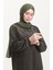 Ecrin Kumaş Taş Baskılı Elbise 0550-03 Haki 3