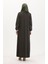 Ecrin Kumaş Taş Baskılı Elbise 0550-03 Haki 5