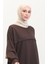 Iki Iplik Tunik Pantolon Ikili Takım 0549-02 Kahverengi 3
