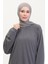 Astana Kumaş Tunik Pantolon Ikili Takım 0551-05 Gri 3
