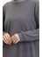 Astana Kumaş Tunik Pantolon Ikili Takım 0551-05 Gri 4