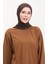 Astana Kumaş Tunik Pantolon Ikili Takım 0551-02 Taba 3