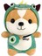 Dinozor Kostümlü Shiba Inu Peluş Oyuncak 26CM (Yurt Dışından) 1