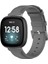 Deri Saat Bandı For Fit Versa 3 / Sense For Fitbit Versa 3 / Sense (Yurt Dışından) 1