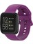Fit Versa 2 / Versa / Versa / Blaze Için 23MM Renkli Tokalı Silikon Bilek Kayışı Saat Bandı, Boyut: L(Beyaz) (Yurt Dışından) 1